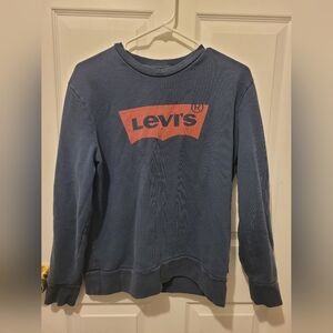 Levi's Navy Sweatshirt with Red Tag